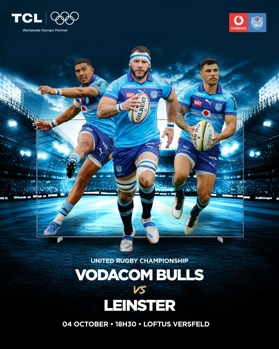 Go Big, Go Bulls – TCL x Vodacom Bulls sponsorship activation gallery image 1