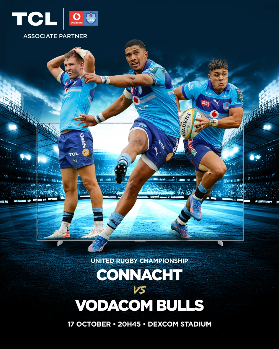 Go Big, Go Bulls – TCL x Vodacom Bulls sponsorship activation gallery image 3