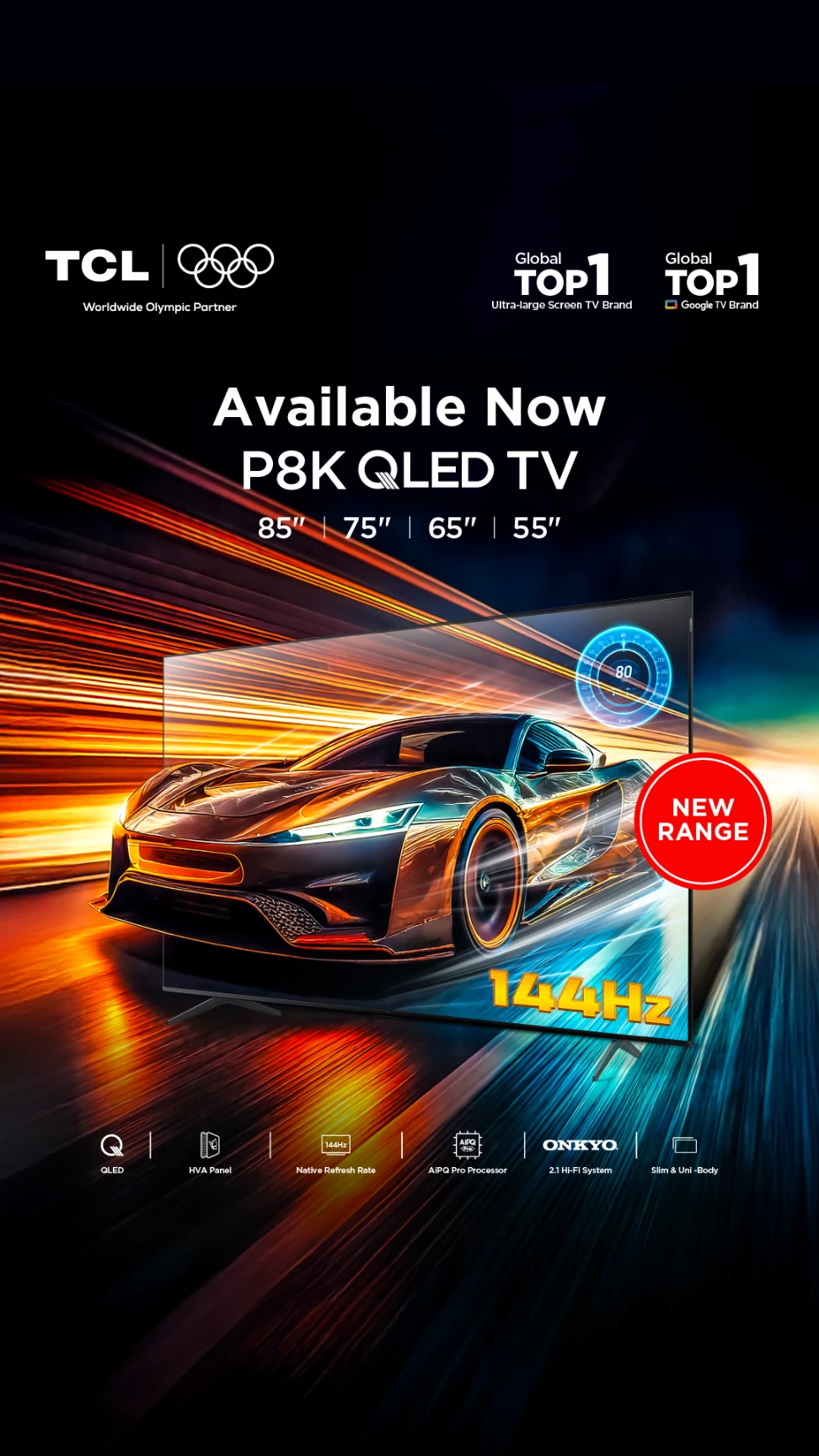 Available Now – TCL QD-Mini LED range launch gallery image 1